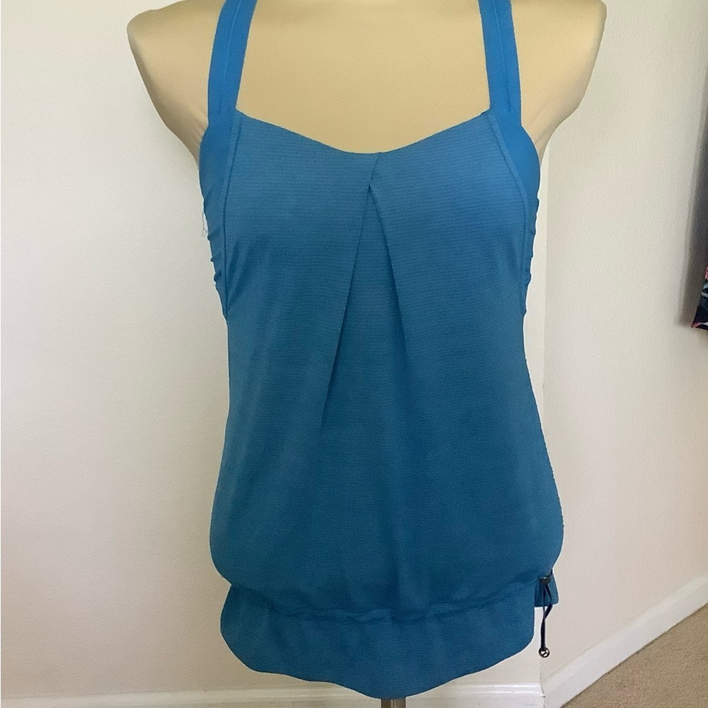 Lululemon Run Times Tank Aqua 6